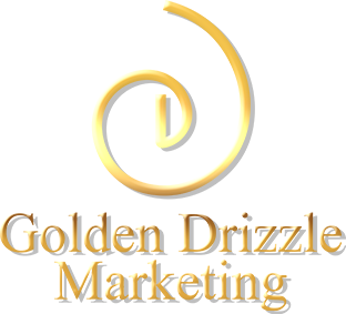 Golden Drizzle Marketing Logo